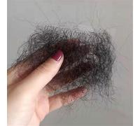 Tingyilan Faux Cheveux Privés Fait À La Main Bikini Cheveux Temprature Fibre Poils Corporels Ajoutant Du Volume De Cheveux Pour Poupée Hommes Femmes,Noir,One Size