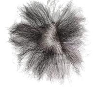 Tingyilan Faux Cheveux Privés, Invisible Réaliste Poils Du Corps Faux Poils De Poitrine Fausse Moustache Pour Hommes Et Femmes Fait À La Main Haute Température Faux Poils Pubiens,Noir,One Size