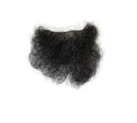 Tingyilan Femmes Hommes Faux Poils Pubiens, Mini Pleine Dentelle Faux Cheveux Privés Respirable Doux Simulé Sans danger Pour La Maison,Noir,One Size
