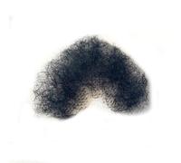 Tingyilan Invisible Réaliste Naturel Faux Cheveux De Poitrine Touffue, Faux Cheveux Privés Fausses Moustache Faites À La Main, Cheveux Corporels Sexy Cheveux D'aisselle