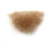 Tingyilan Invisible Réaliste Naturel Faux Cheveux Privés Cheveux De Corps Sexy Cheveux D'aisselle Poitrine Fausse Moustache Pour Hommes Et Femmes Cheveux De Costume À Dos Dentelle Brun Clair