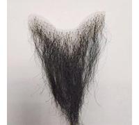 Tingyilan Noir De Taille Moyenne Femelle Mâle Poils Pubiens Toupet, Coller Sur Faux Cheveux Privés Invisible Pour Halloween Cosplay Costume Party