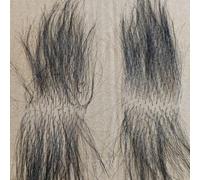 Tingyilan Noir Vrai Cheveux Humains Invisible Réaliste Faux Poils D'aisselles, Corps De Poupée En Silicone Poils Pubiens, Poitrine Cheveux Perruque Déguisements,Noir,One Size