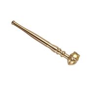 Tingyilan Pipes à Fumer en Laiton, 2 en 1 Pipes à Tabac détachables Traditionnelles Filtres Mini Pipes Portables pour Mari Grand-père