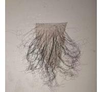 Tingyilan Poil pubien faux, triangle noir en dentelle complète invisible réaliste, poils pubiens rares factices, poils corporels de costume,2,One Size