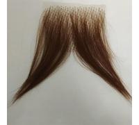 Tingyilan Réaliste Naturel Faux Cheveux Privés Sexy Poils Corporels Poils D'aisselles Cheveux de poitrine Fausse Moustache Costume De Fête Perruques Halloween Cosplay (Marron)