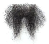 Tingyilan Réaliste Naturel Noir Faux Cheveux Privés Cheveux Sexy Corps Poitrine Cheveux Poitrine Cheveux Fausses Moustache Costume Party, Perruques Bouclées Synthétique Halloween Cosplay