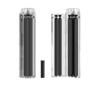 Tingyilan Rouleuse à Cigarettes Manuelle, Machine à Tuber Portable et compacte pour fabriquer Vos Propres Cigarettes,Noir