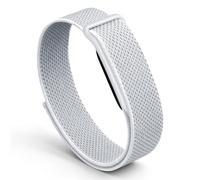 TingYR Bracelet Compatible avec Google Fitbit Air, Bracelet Nylon Tressé, Confortable, Respirant. Blanc
