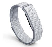 TingYR Bracelet Compatible avec Google Fitbit Air, Bracelet Nylon Tressé, Confortable, Respirant. Gris Clair