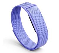 TingYR Bracelet Compatible avec Google Fitbit Air, Bracelet Nylon Tressé, Confortable, Respirant. Violet
