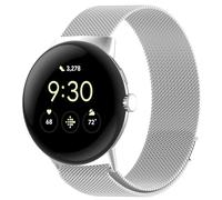 TINGYR Bracelet Compatible avec Google Pixel Watch 3 41mm, Bracelet en Acier Inoxydable Tressé, Bracelets de Rechange pour Montre Compatible avec Google Pixel Watch 3 41mm.