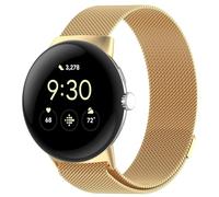 TINGYR Bracelet Compatible avec Google Pixel Watch 3 45mm, Bracelet en Acier Inoxydable Tressé, Bracelets de Rechange pour Montre Compatible avec Google Pixel Watch 3 45mm.