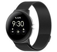 TINGYR Bracelet Compatible avec Google Pixel Watch 3 45mm, Bracelet en Acier Inoxydable Tressé, Bracelets de Rechange pour Montre Compatible avec Google Pixel Watch 3 45mm.