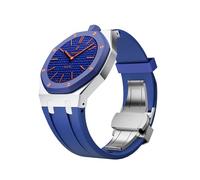 TingYR Bracelet Compatible avec Swatch Royal Pop, Bracelet de Montre en Silicone avec Boîtier De Montre En Acier Inoxydable, Confortable Étanche.