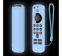 TINGYR Coque Compatible avec 2025 Amazon Fire TV Stick 4K / Amazon Fire TV Stick HD (Newest Model), Protection d'ajustement sans Couture, Anti-Rayures.(Bleu Lumineux)