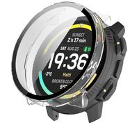 TINGYR Coque Compatible avec Amazfit Active Max,PC + Trempé pour Protéger L'écran, Anti-Chute.Transparent