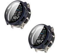 TINGYR Coque Compatible avec Amazfit Bip Max,[2 Pièces] PC + Trempé pour Protéger L'écran, Anti-Chute.