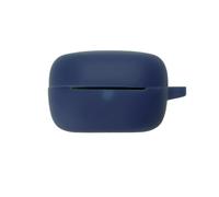 TINGYR Coque Compatible avec Baseus WM02s, Souple, Protection Intégrale, Étui pour Écouteurs Résistant Aux Rayures.(Bleu Foncé)