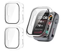 TINGYR Coque Compatible avec Huawei Watch D2,[2 Pièces] PC + Trempé pour Protéger L'écran, Anti-Chute, Housse Étui Compatible avec Huawei Watch D2.