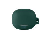 TINGYR Coque Compatible avec QCY MeloBuds N65, Souple, Protection Intégrale, Étui pour Écouteurs Résistant Aux Rayures.(Vert Nuit)