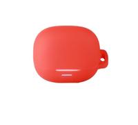 TINGYR Coque Compatible avec QCY MeloBuds N65, Souple, Protection Intégrale, Étui pour Écouteurs Résistant Aux Rayures.(Rouge)