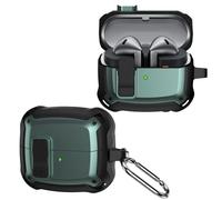 TINGYR Coque Compatible avec Samsung Galaxy Buds 3 Fe 2025 / Buds 3 / Buds 3 Pro, Protection d'ajustement sans Couture, Anti-Rayures.(Vert)