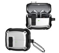 TINGYR Coque Compatible avec Samsung Galaxy Buds 3 Fe 2025 / Buds 3 / Buds 3 Pro, Protection d'ajustement sans Couture, Anti-Rayures.(Blanc)