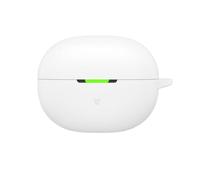 TINGYR Coque Compatible avec SHOKZ OpenDots Air, Souple, Protection Intégrale, Étui pour Écouteurs Résistant Aux Rayures.(Blanc)