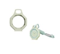 TINGYR Coque Compatible avec Swatch Royal Pop, avec Cordon, Résistant aux Rayures, Portable, Coque de Protection pour Montre en Silicone. Vert
