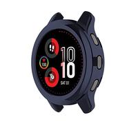 TINGYR Coque pour Garmin Venu 2 Plus, Demi-Paquet en TPU Souple, Résistance aux Chutes, Durable Boîtier de Montre pour Garmin Venu 2 Plus-(Bleu Nuit)