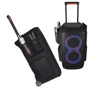 TINGYR Coque pour JBL PartyBox Stage 320, étui de Rangement Souple Portable, Housse Anti-poussière, étui de Protection Multifonctionnel pour JBL PartyBox Stage 320. (Noir)