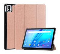 TingYR Coque pour TCL NxtPaper 10s Étui Tablette, Cuir, Support Pliant, Protection Tout Compris, Housse pour TCL NxtPaper 10s.(Or Rose)