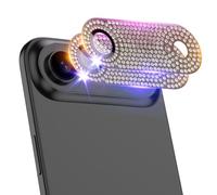 TingYR Protecteur d'Objectif de Caméra pour iPhone 17 Air, Protection Intégrale, Qualité Militaire, Incassable, En Alliage d'aluminium et Verre Trempé.Or