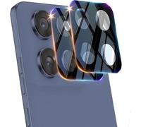 TingYR Protecteur d'Objectif de Caméra pour iPhone 17 Pro Max, Protection Intégrale, Qualité Militaire, Incassable, En Alliage d'aluminium et Verre Trempé.Noir