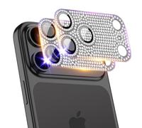 TingYR Protecteur d'Objectif de Caméra pour iPhone 17 Pro, Protection Intégrale, Qualité Militaire, Incassable, En Alliage d'aluminium et Verre Trempé.Argent