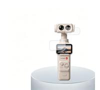 TingYR Verre Trempé Protecteur Compatible avec Insta360 Luna Ultra, 2x Protection Écran + 2x Protection Objectif, Anti-Choc, Anti-Rayures, Sans Bulles. Transparent