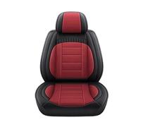 TINGYUS Couvre siège Housse De Siège Auto Universelle 5 Places pour Jaguar XF, pour F-Pace, pour E-Pace, pour I-Pace, pour X-Type, XE, XJ, XK Housses de siège(Red Black 5 Seat B)