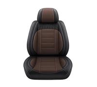 TINGYUS Couvre siège Housse De Siège Auto Universelle 5 Places pour Jaguar, XF, pour F-Pace, pour E-Pace, pour I-Pace, pour X-Type, XE, XJ, XK Housses de siège(Black Coffee 5 Seat E)