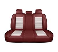 TINGYUS Couvre siège Housses De Siège Auto en Cuir PU, Protection De Banquette Avant Et Arrière Fractionnable, Compatible avec La Plupart des SUV Housses de siège(F Rear)