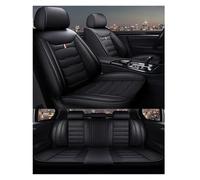 TINGYUS Couvre siège Housses De Siège Auto Universelles À Couverture pour Jaguar XF, pour F-Pace, pour E-Pace, pour I-Pace, pour X-Type, XE, XJ, XK Housses de siège(Black 5 Seat B)