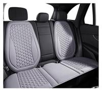 TINGYUS Couvre siège Housses Siège Auto Respirantes Et Anti-transpirantes, Coussins Siège pour Une Dissipation Optimale De La Chaleur, Universelles Housses de siège(Grey Rear Set)