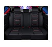 TINGYUS Couvre siège pour Nissan pour Note pour Almera pour X-Trail pour Leaf pour Teana pour Tiida pour Altima pour Juke pour Qashqai Housses de siège(Black Red Line E)