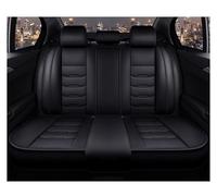 TINGYUS Couvre siège pour Nissan pour Qashqai pour Juke pour Leaf pour Armada pour Altima pour Cube pour Dualis pour Tiida pour Bluebird Housses de siège(Black Only Back Row B)