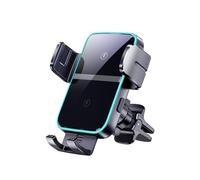 TINGYUS Support Navigation Moto Support Téléphone Voiture À Double Bobine 15W Automatique dans Moto(Air Out)