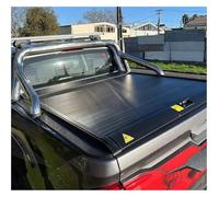 TINGYUS Voiture Housse Colis Cargo pour Maxus T60/T70 2021 Double Cabine Pick-up Lit Dur Couvercle À Rouleau Coulissant Couvercle De Tonneau Étagère Coffre Arrière