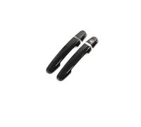 TINGYUS Voiture Poignée Porte Extérieure pour Citroen DS4 2010-2018 2011 2012 2013 2014 ABS Voiture Fibre Carbone Ensemble Autocollant Stylin Chrome Poignée Porte Garniture(Handle 2 Door B)