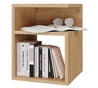 Tini Support de Nuit 30 x 30 x 40 cm Chêne Artisan