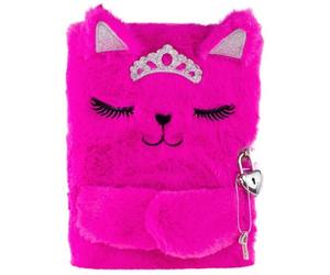 Tinka - Plush Diary With Lock - Princess Cat (8-802138)
