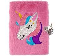 Tinka - Plush Diary with Lock - Unicorn (8-4290)
